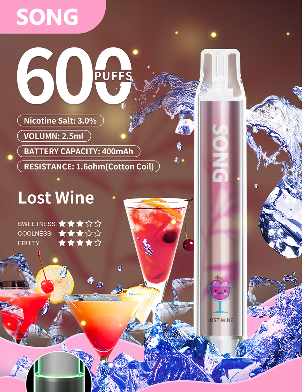 Disposable e-cigarette Firefly Series A02