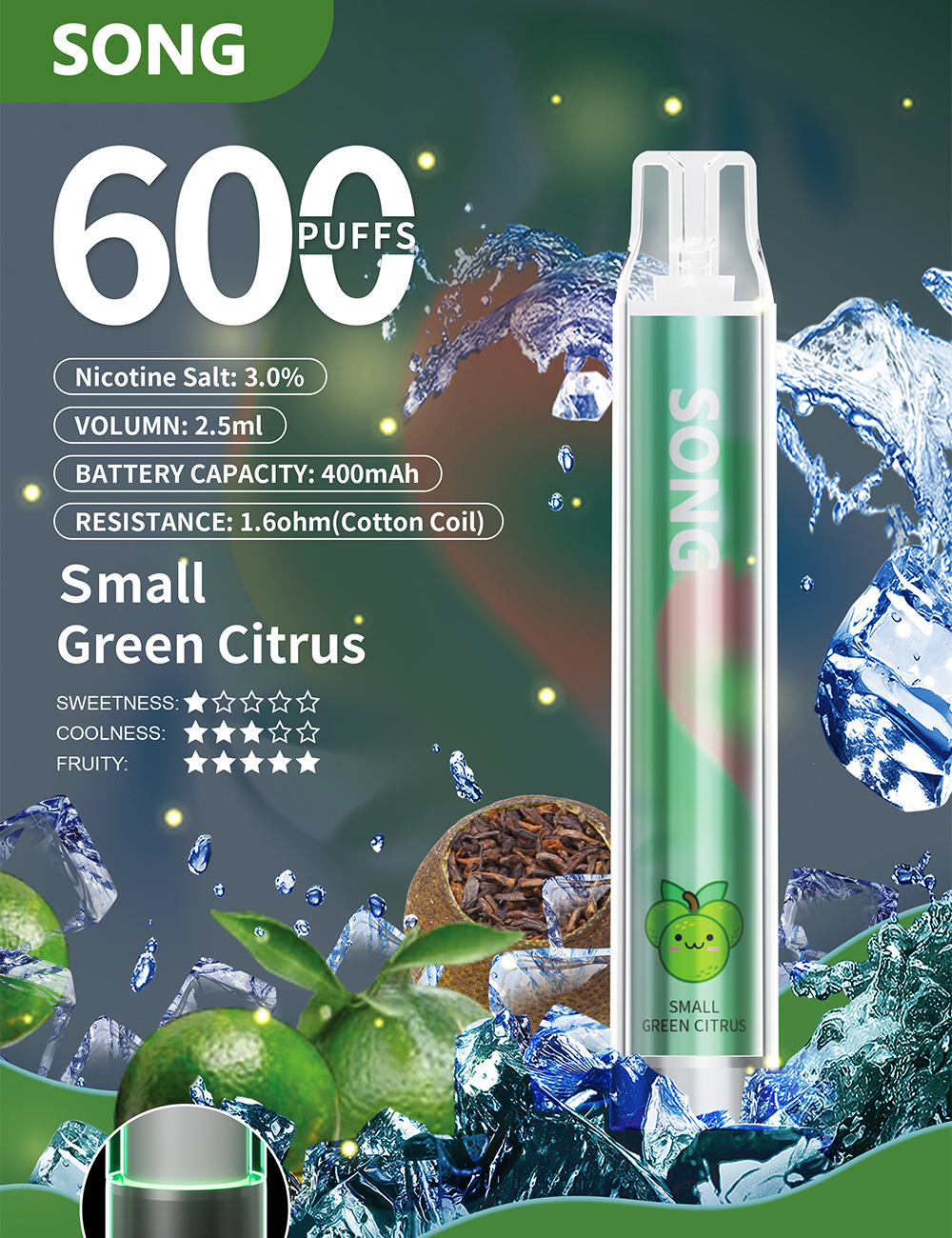 Disposable e-cigarette Firefly Series A02