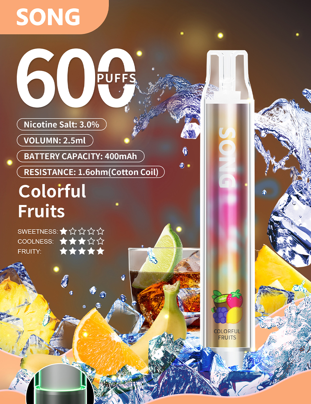 Disposable e-cigarette Firefly Series A02