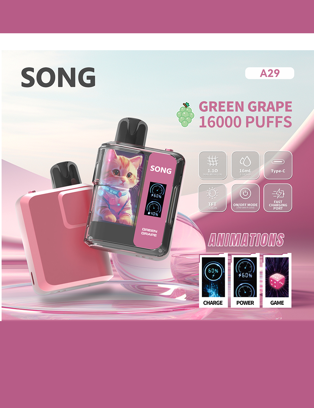 Disposable electronic cigarette A29