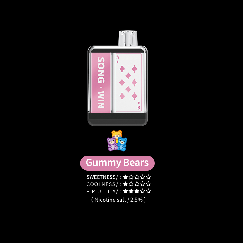 Disposable e-cigarette Poker series Y193C/ LUCKY PINK