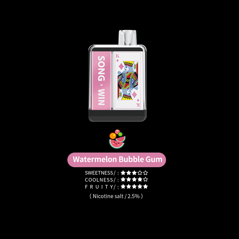 Disposable e-cigarette Poker series Y193C/ LUCKY PINK