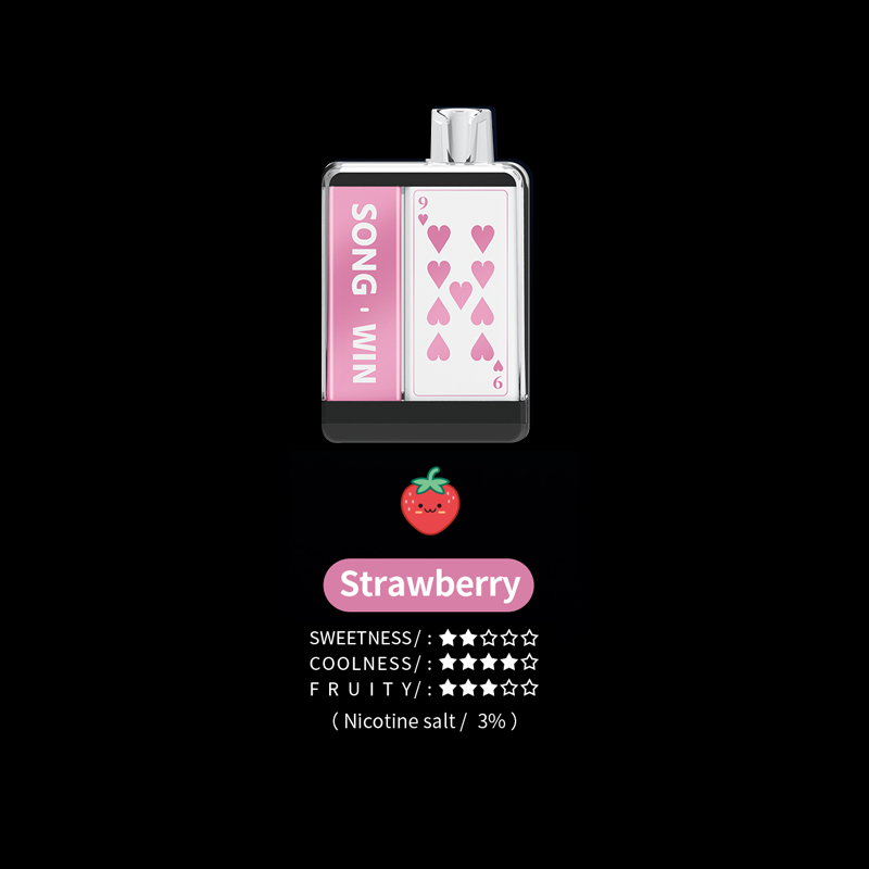 Disposable e-cigarette Poker series Y193C/ LUCKY PINK