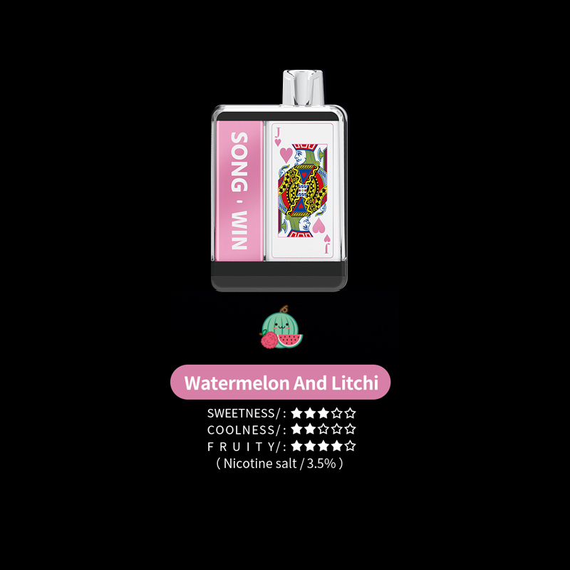 Disposable e-cigarette Poker series Y193C/ LUCKY PINK