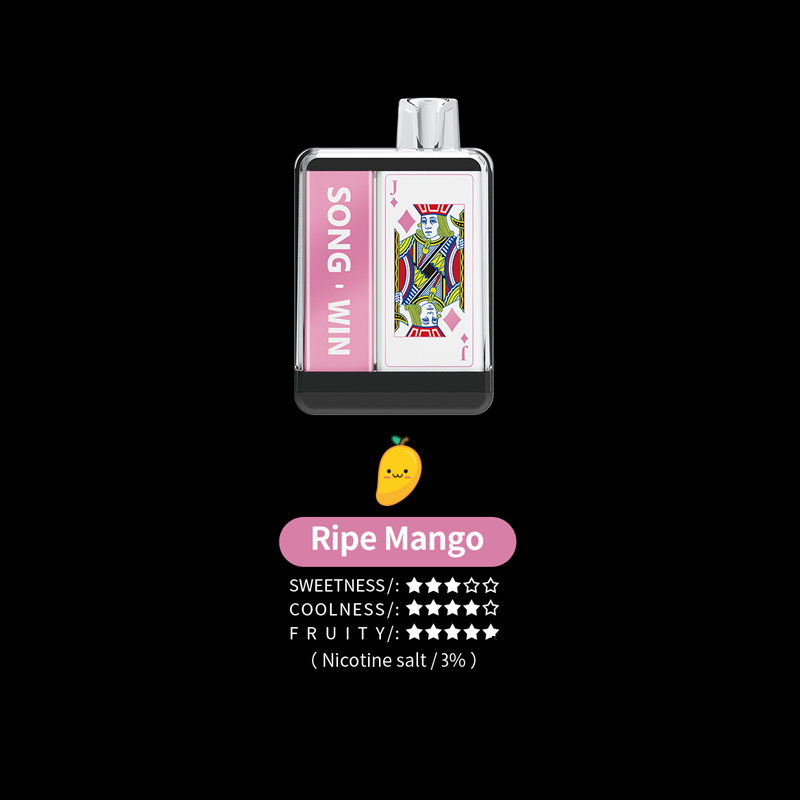 Disposable e-cigarette Poker series Y193C/ LUCKY PINK