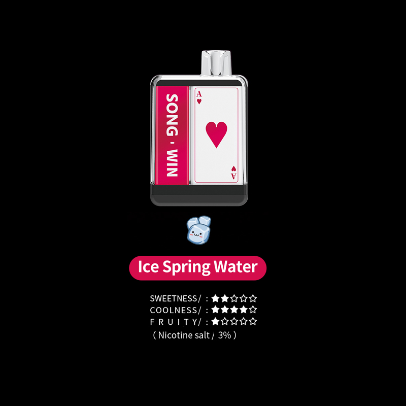 Disposable e-cigarette Poker series Y193C/ MAGIC RED