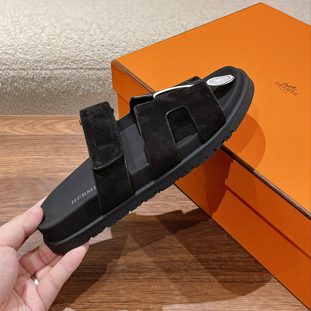 Hermès-Slippers for couples