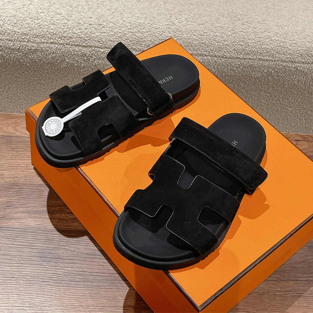 Hermès-Slippers for couples
