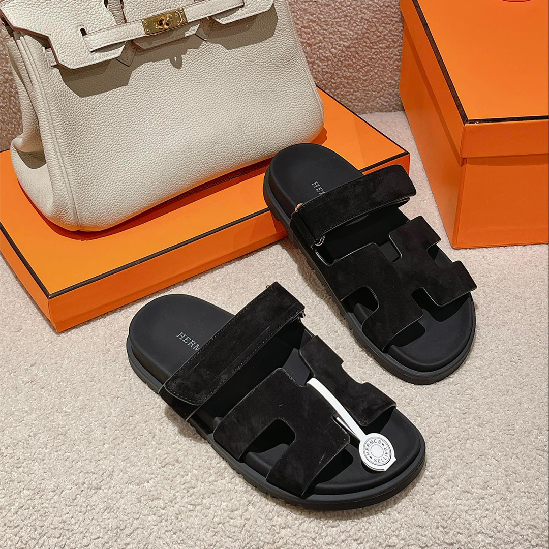 Hermès-Slippers for couples