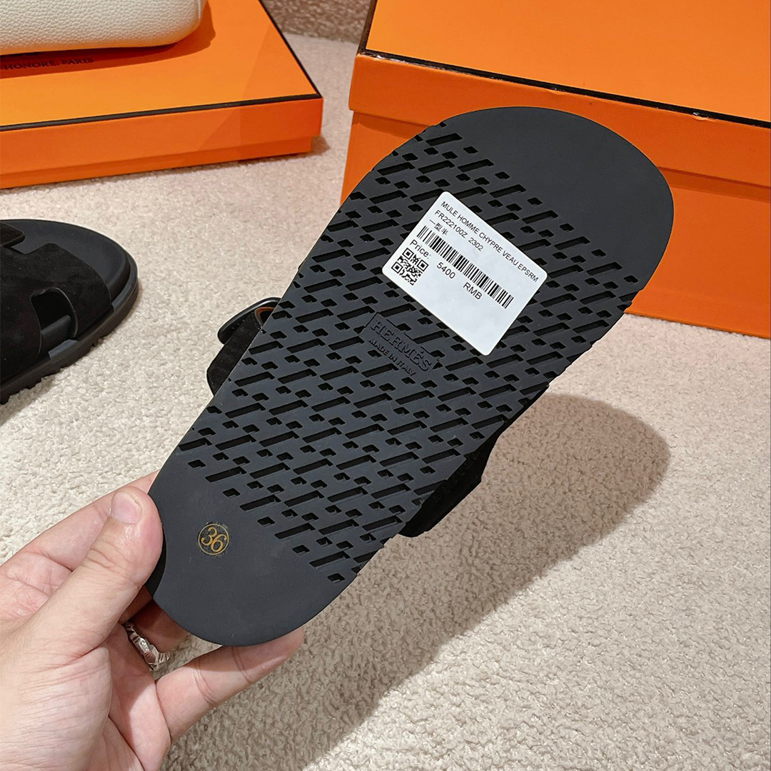 Hermès-Slippers for couples