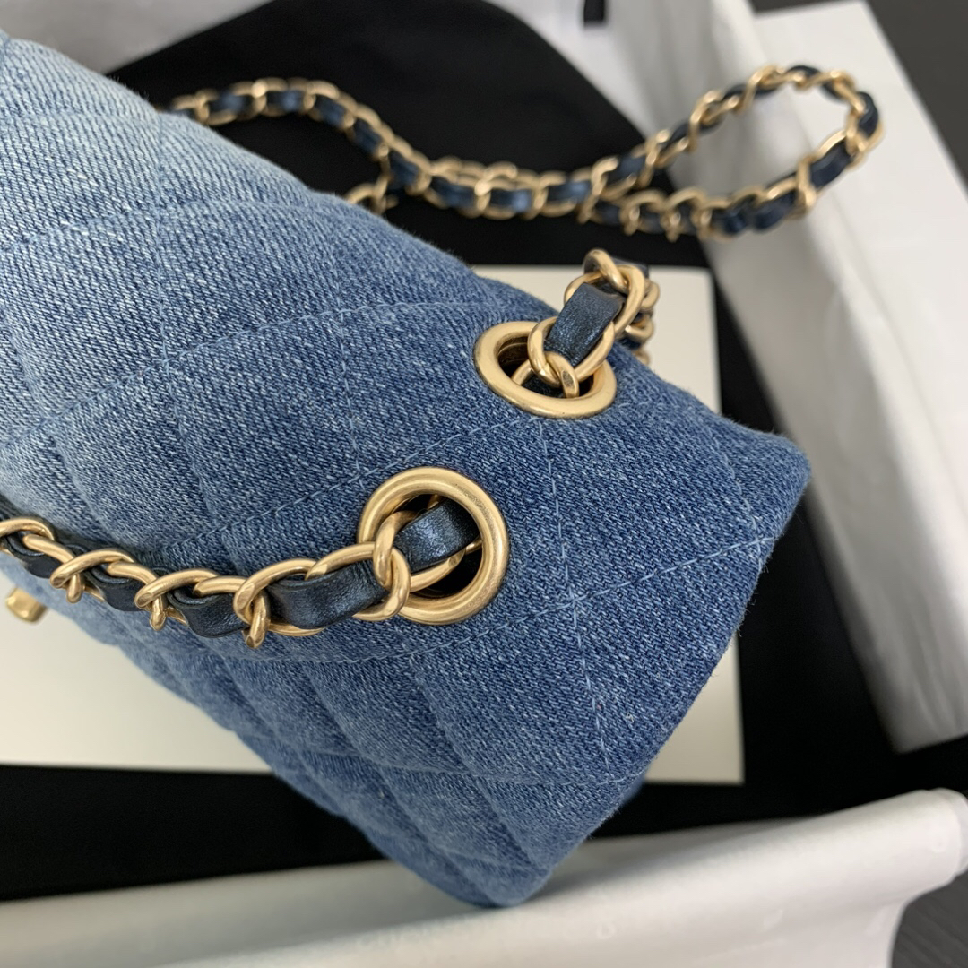 chanel - cf Gradient Denim Bag