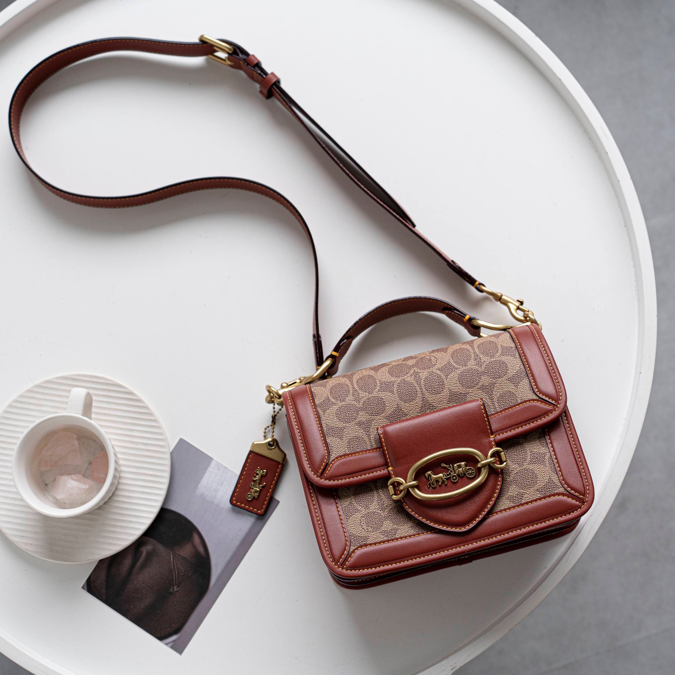 COACH-satchel bag