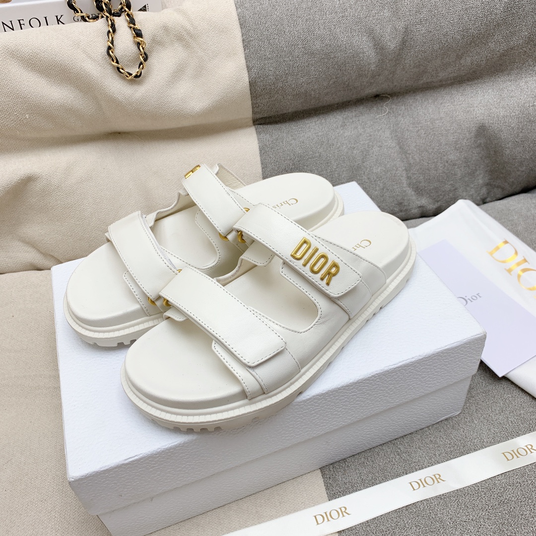 Dior-Velcro sandals
