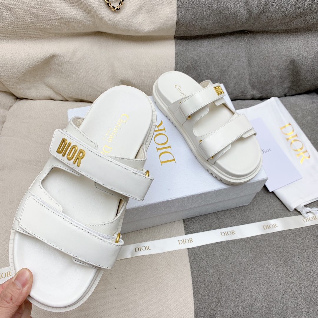 Dior-Velcro sandals
