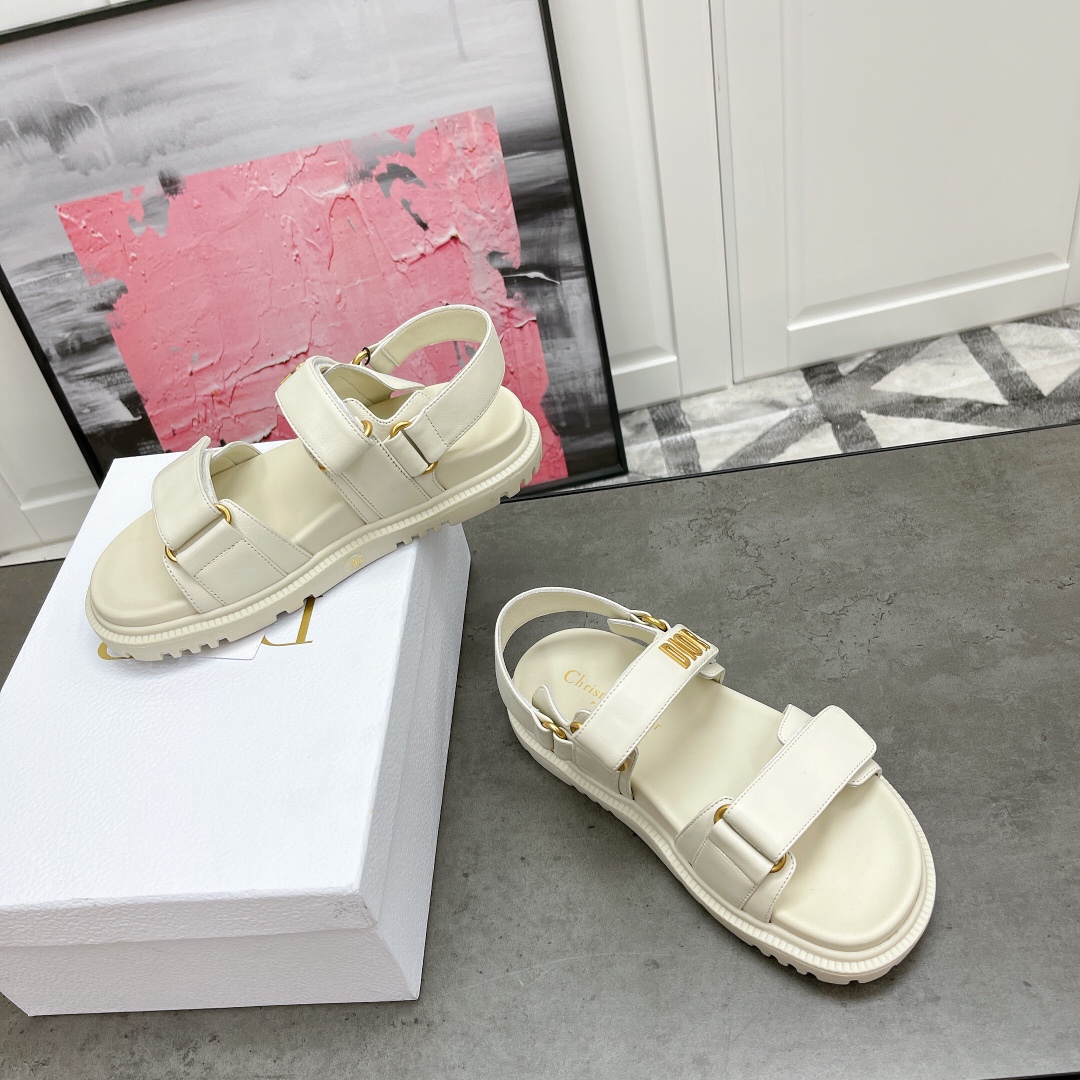 Dior-Velcro sandals