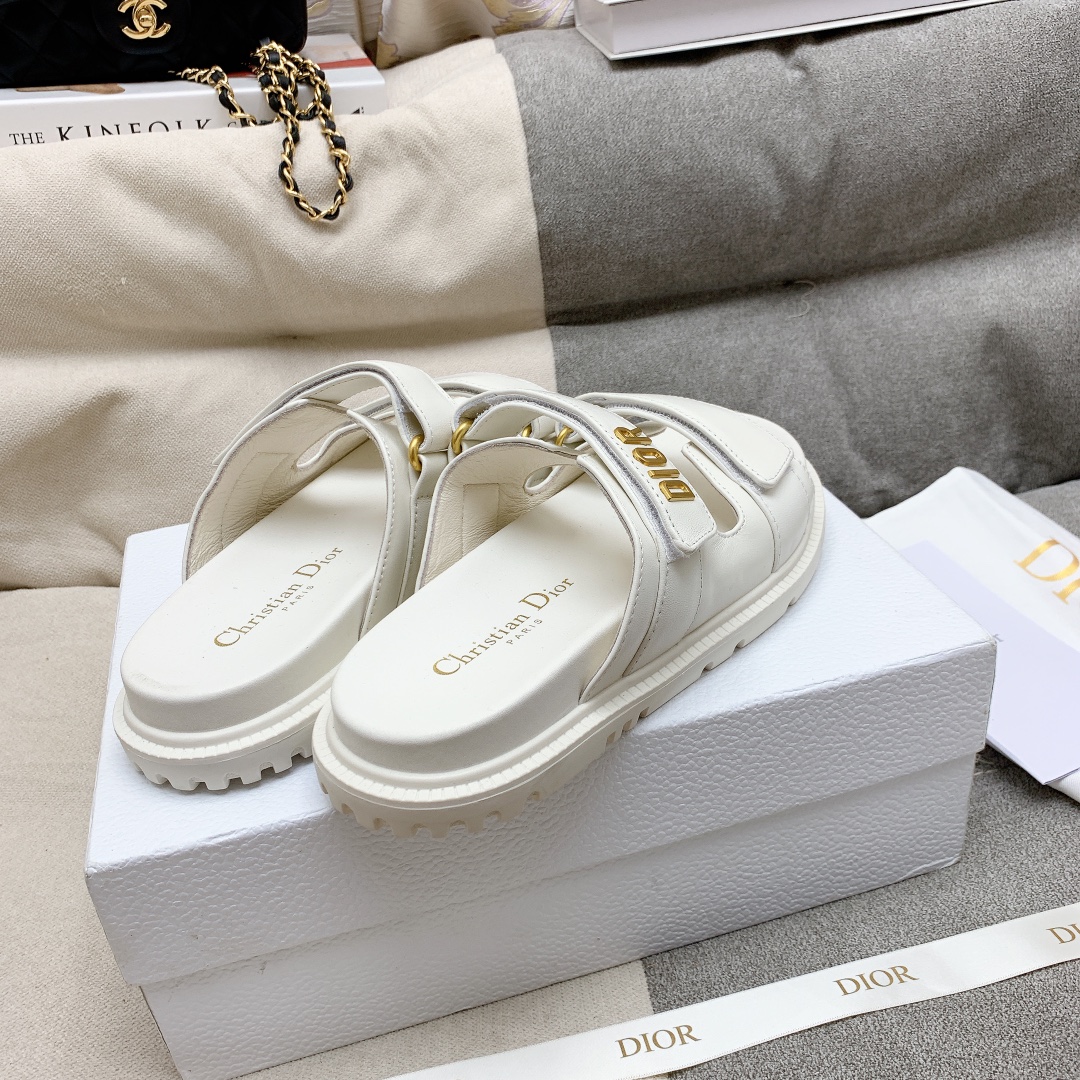 Dior-Velcro sandals