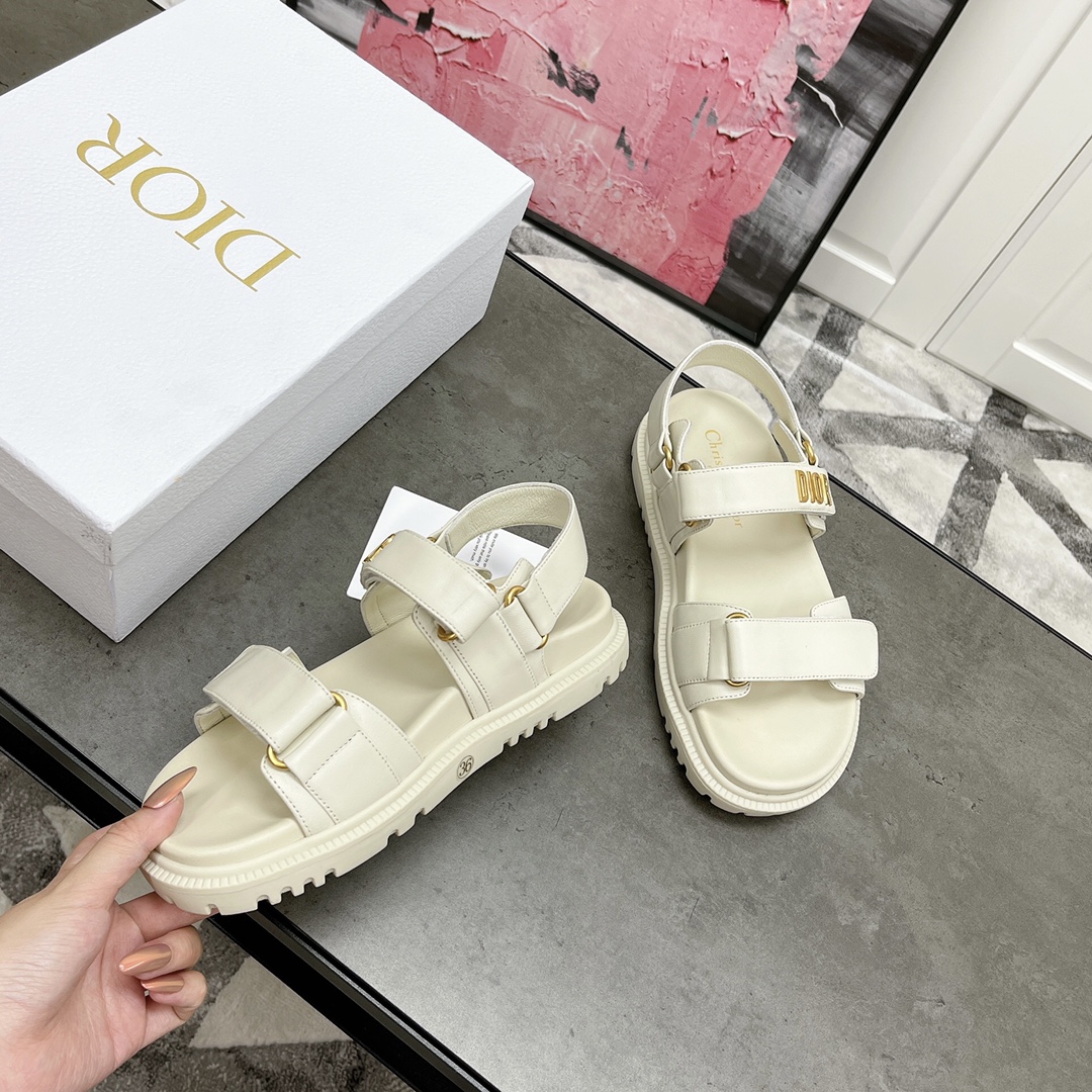 Dior-Velcro sandals