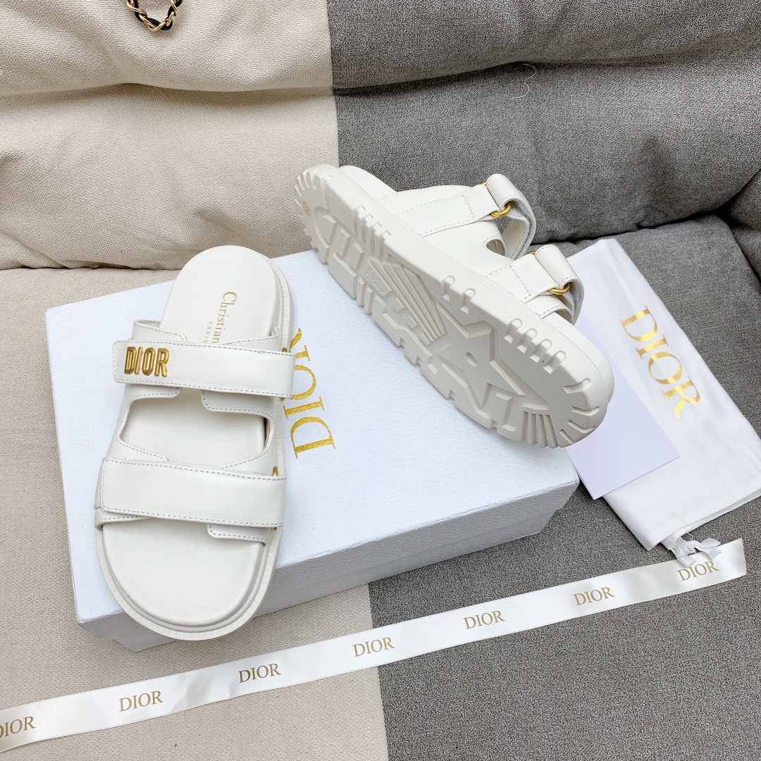Dior-Velcro sandals