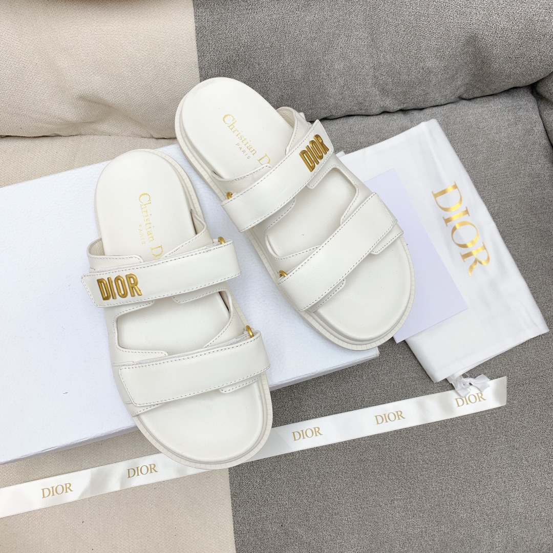 Dior-Velcro sandals