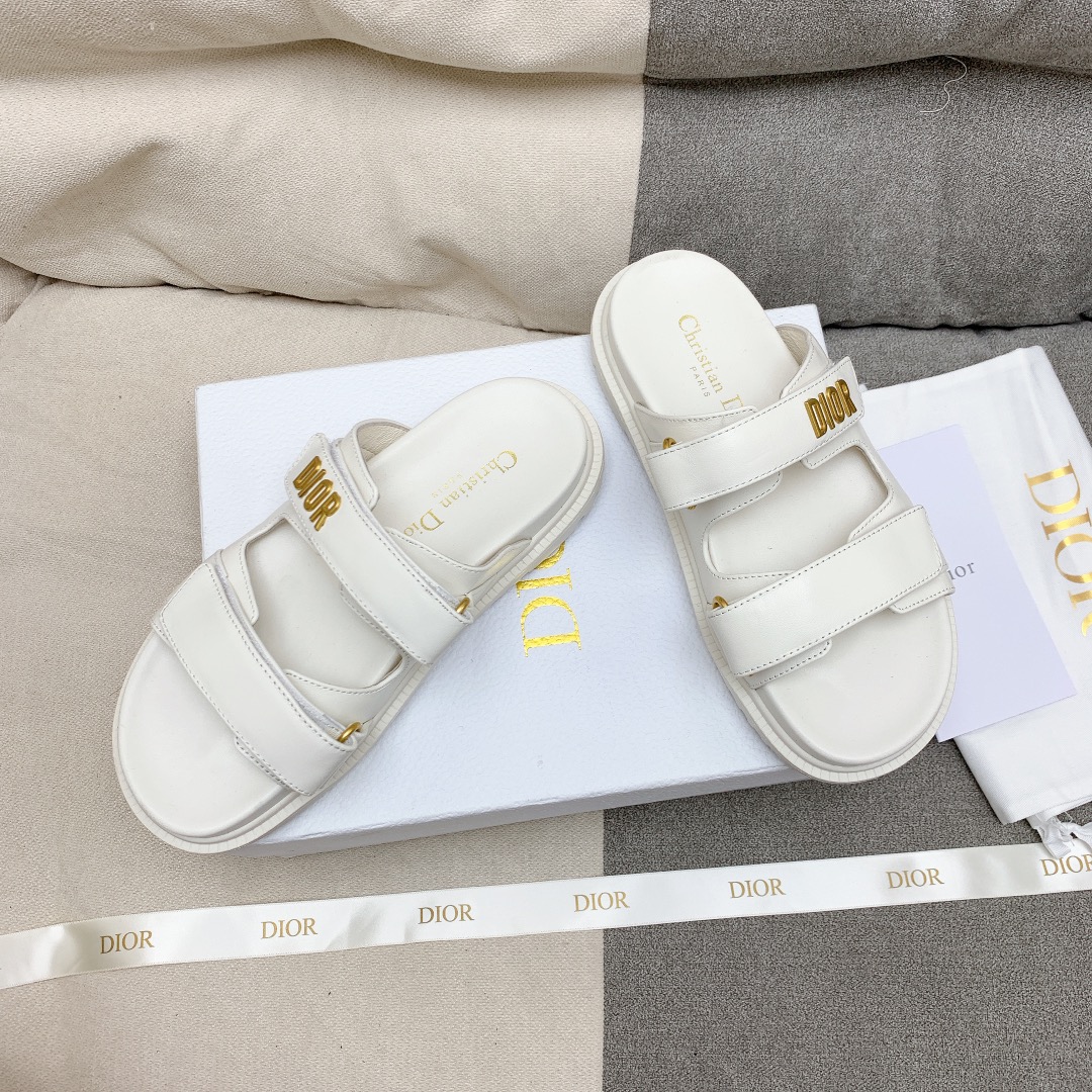 Dior-Velcro sandals