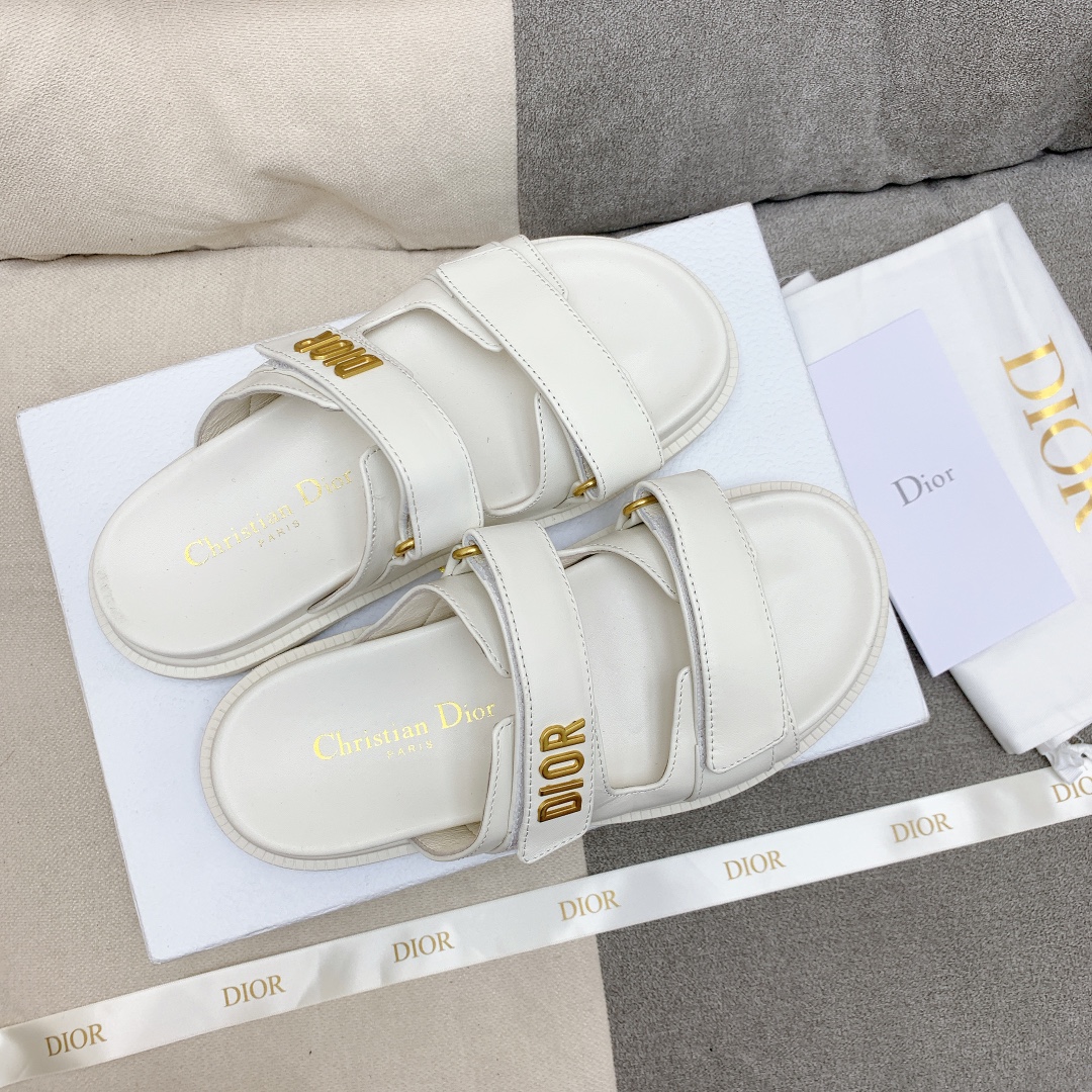Dior-Velcro sandals