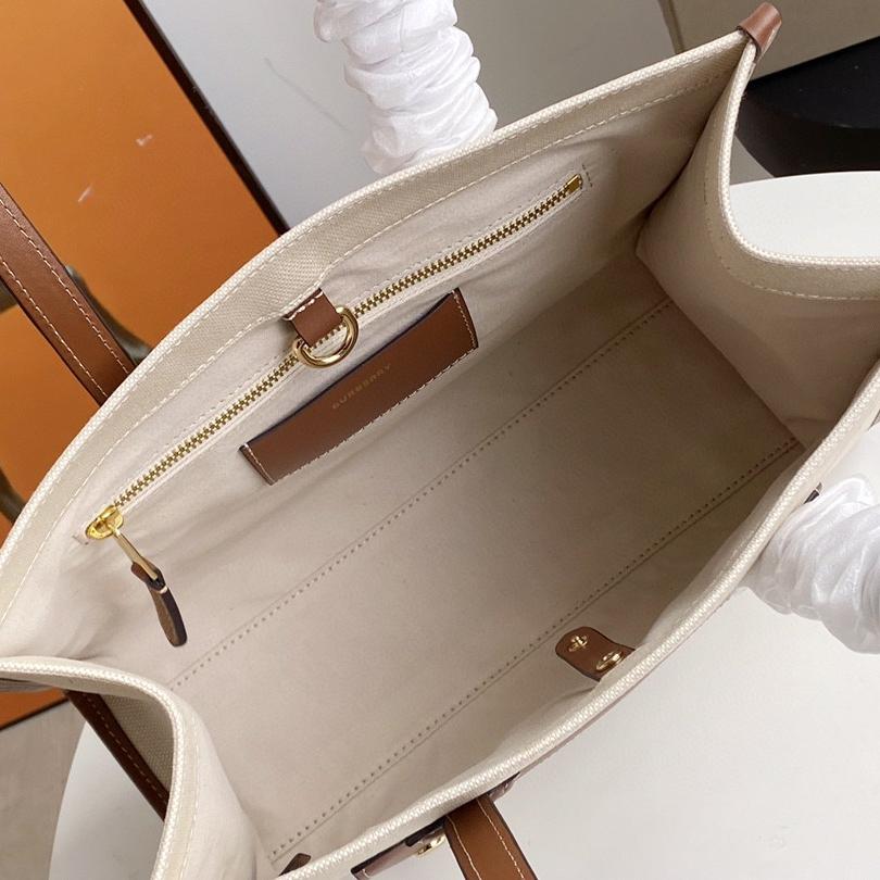Burbuerry-canvas tote