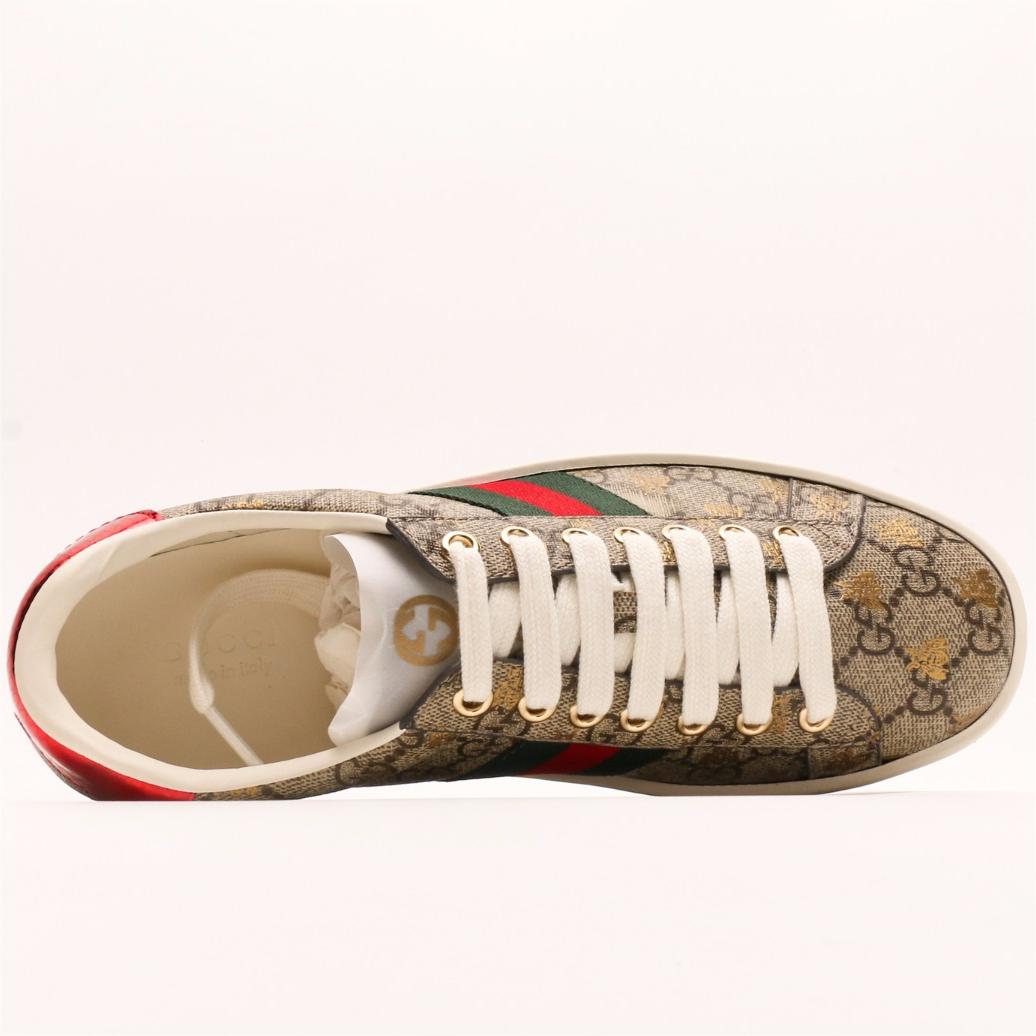 GUCCI-Couple style white shoes