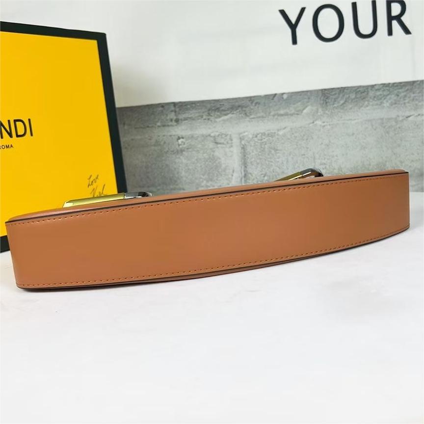 Fendi o'lock Half Moon Armpit Bag