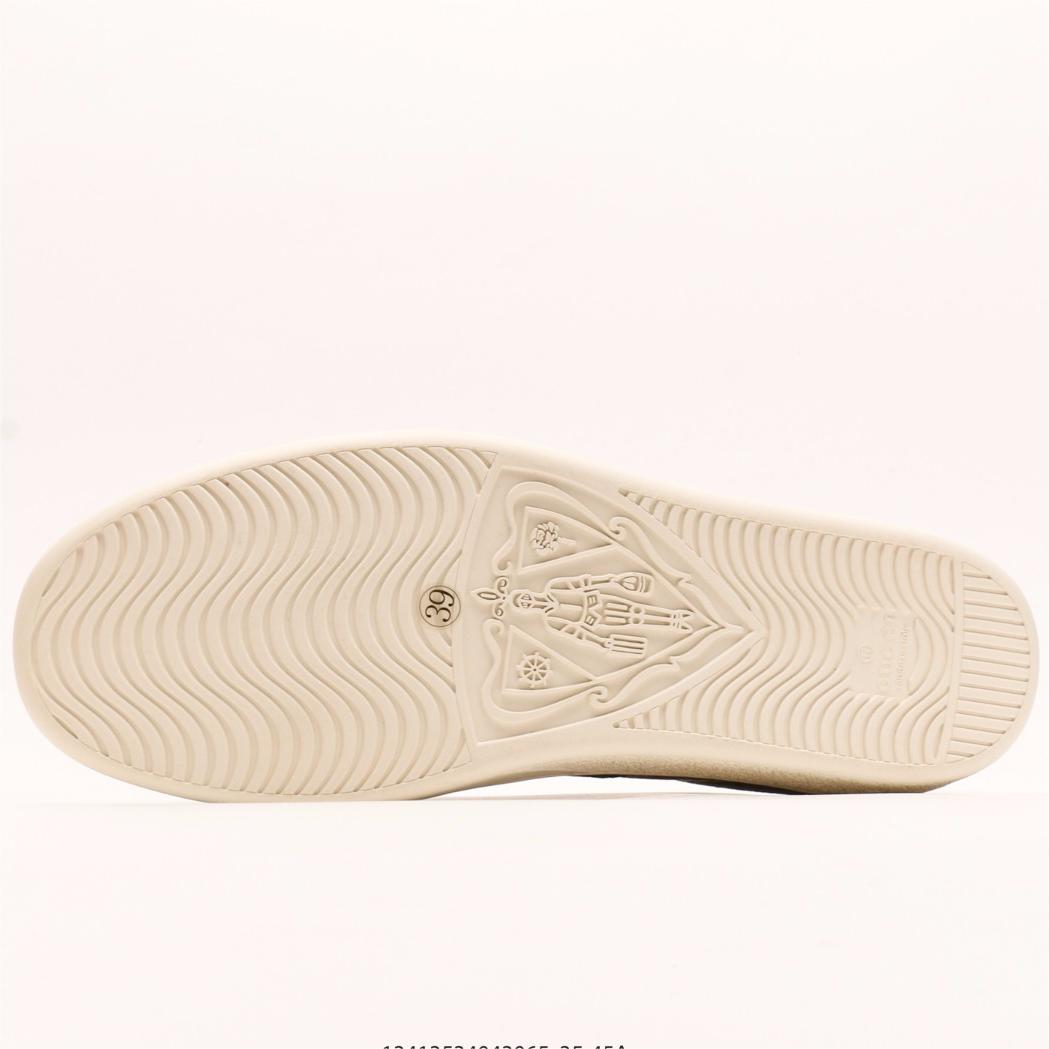 GUCCI-Couple style white shoes