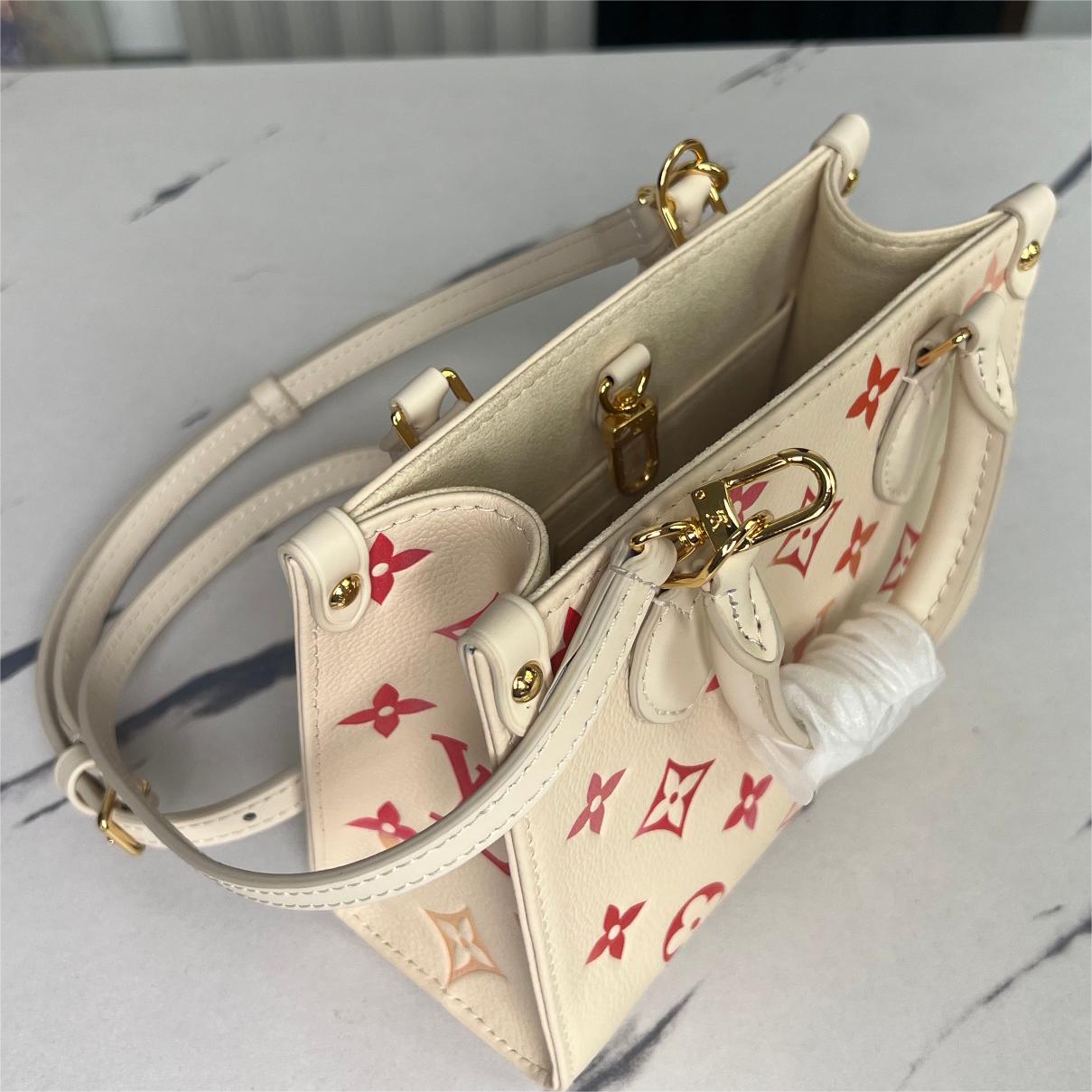 LV-Sunrise Aquaelle On the Go BB handbag