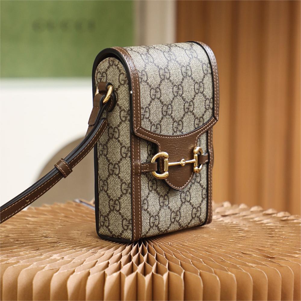 GUCCI-Ma Xian Kou 1955 series phone bag