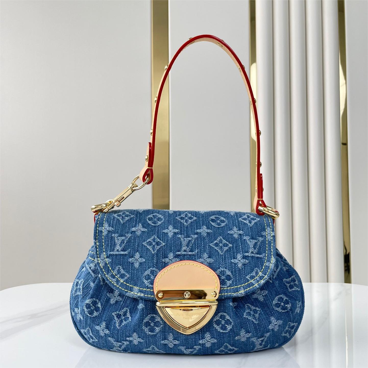 LV-Sunset Monogram denim