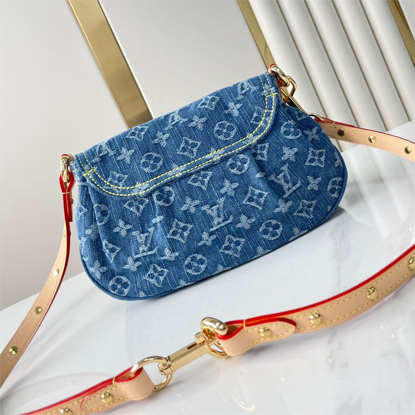 LV-Sunset Monogram denim