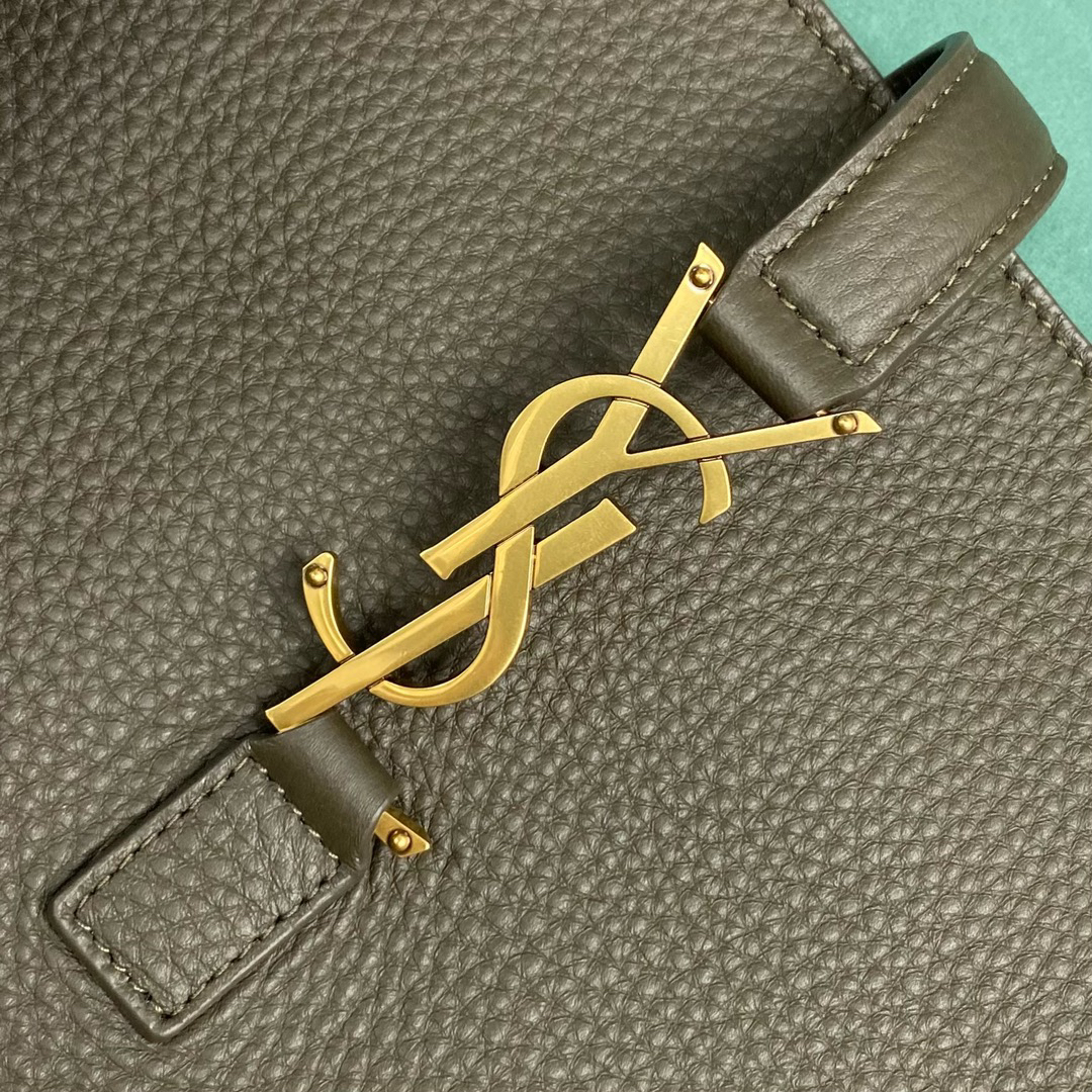 YSL-BEA Soft Deer Leather Tote Bag