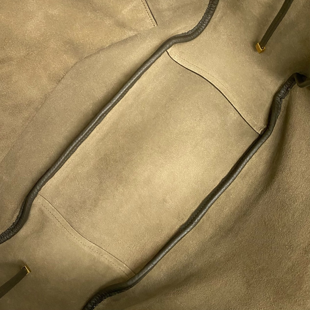 YSL-BEA Soft Deer Leather Tote Bag