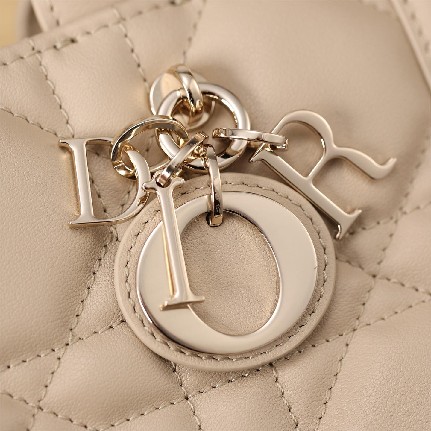 DIOR-Mini Book Tote beige handbag