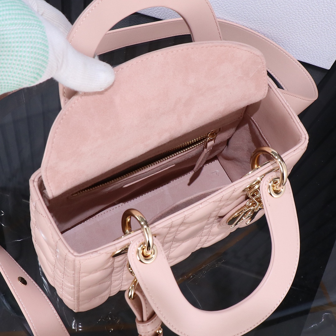 DIOR-Small size Lady Dior handbag