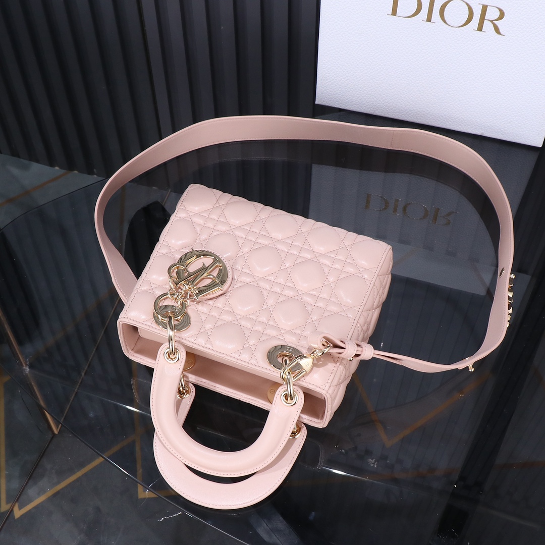 DIOR-Small size Lady Dior handbag