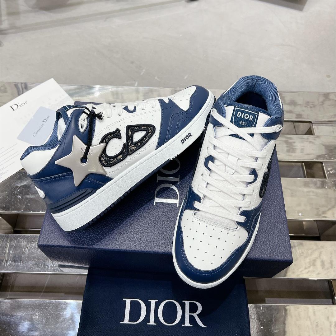 Dior-Oblique distressed fabric