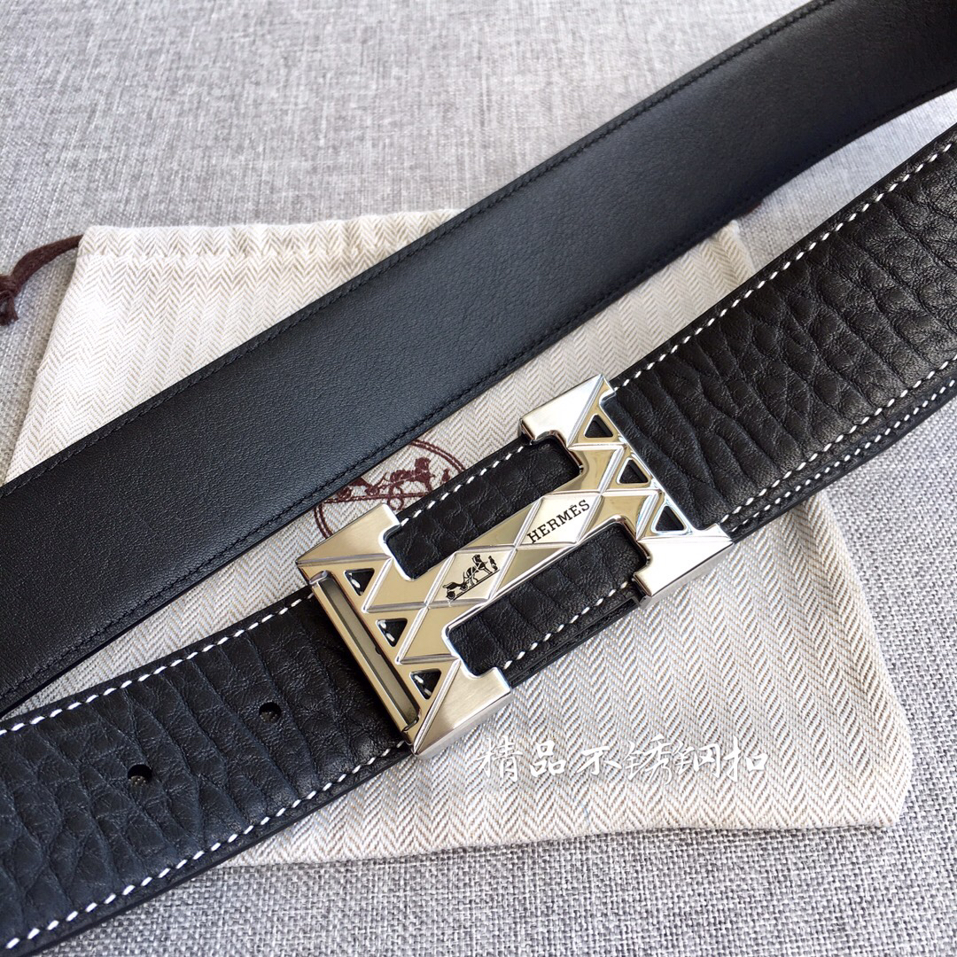 Hermes-h dancre belt buckle & 38mm