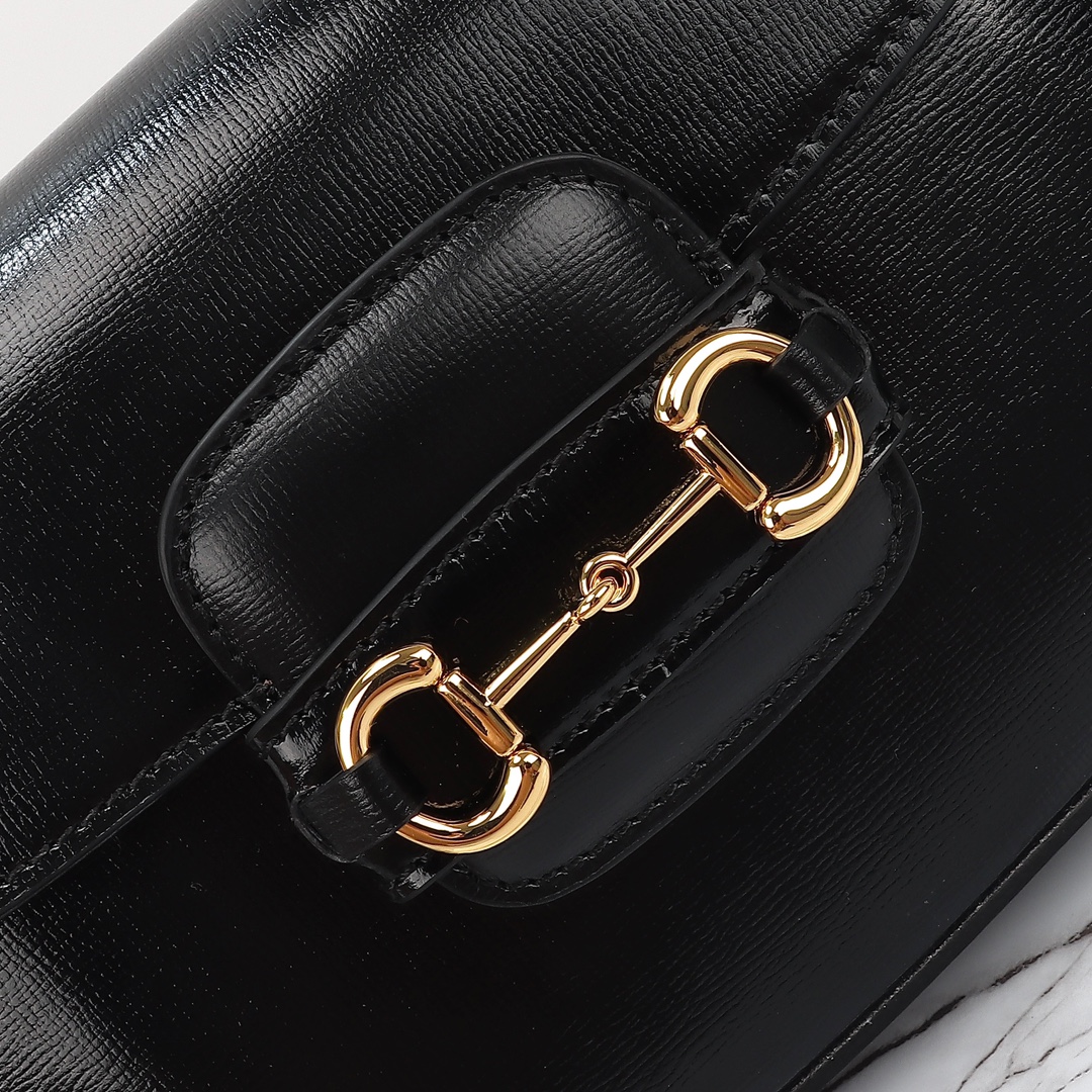 Gucci-1955 Horsebit Bag with Buckle and Saddle
