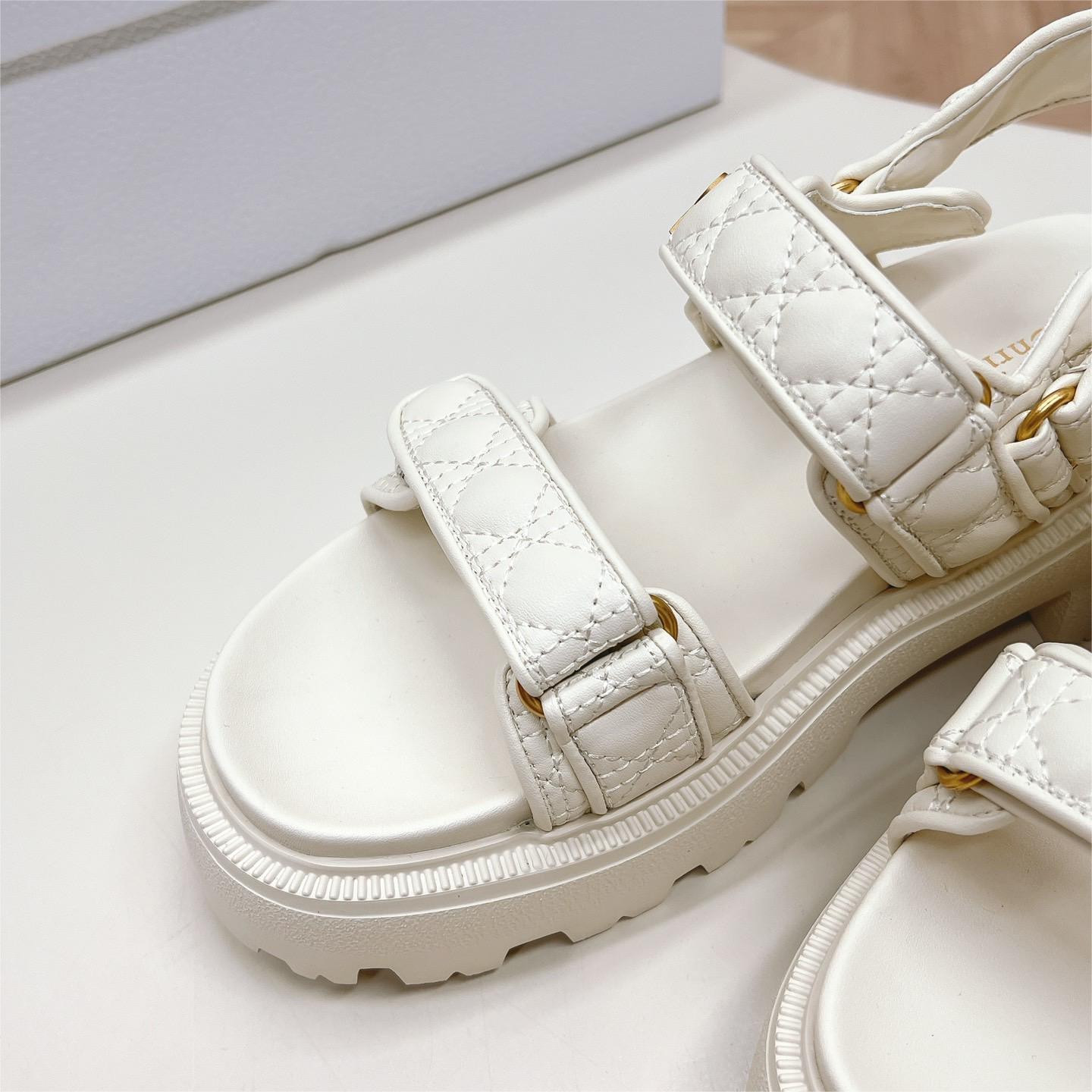 DIOR-2024 Classic Velcro High Heel Sandals