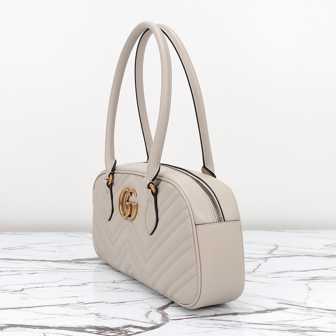 GUCCI-GG Marmont Series Medium Handbag