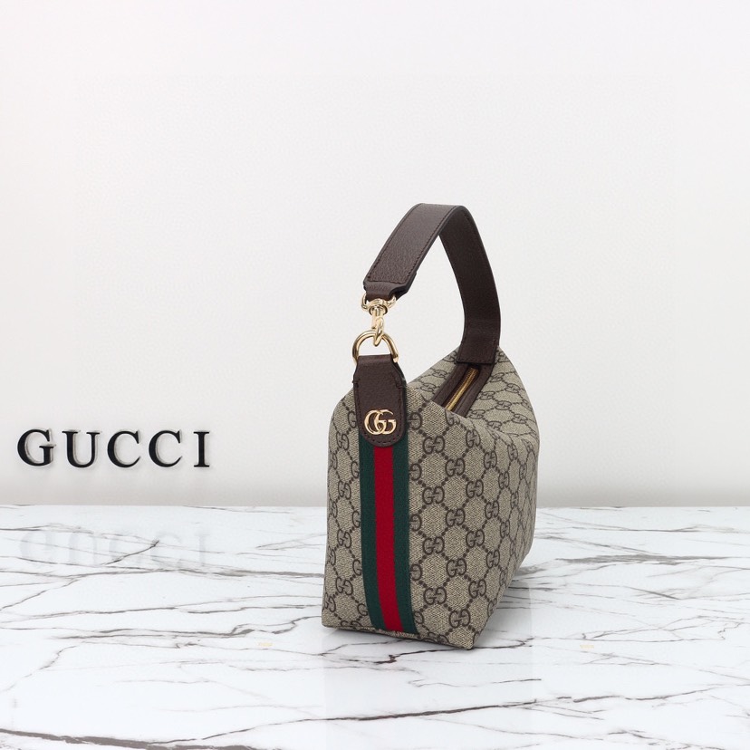 Gucci-New Ophidia series Hobo underarm bag