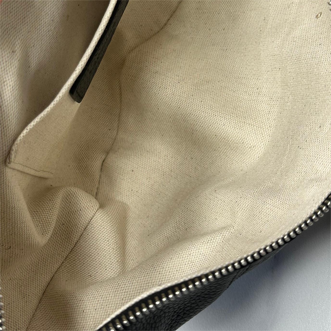 Lemaire-Croissant Small Grain Leather Shoulder Bag