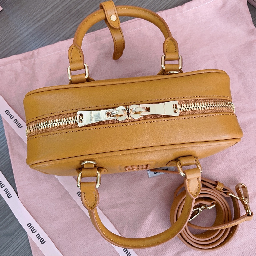 MIU MIU-Arcadie leather handbag