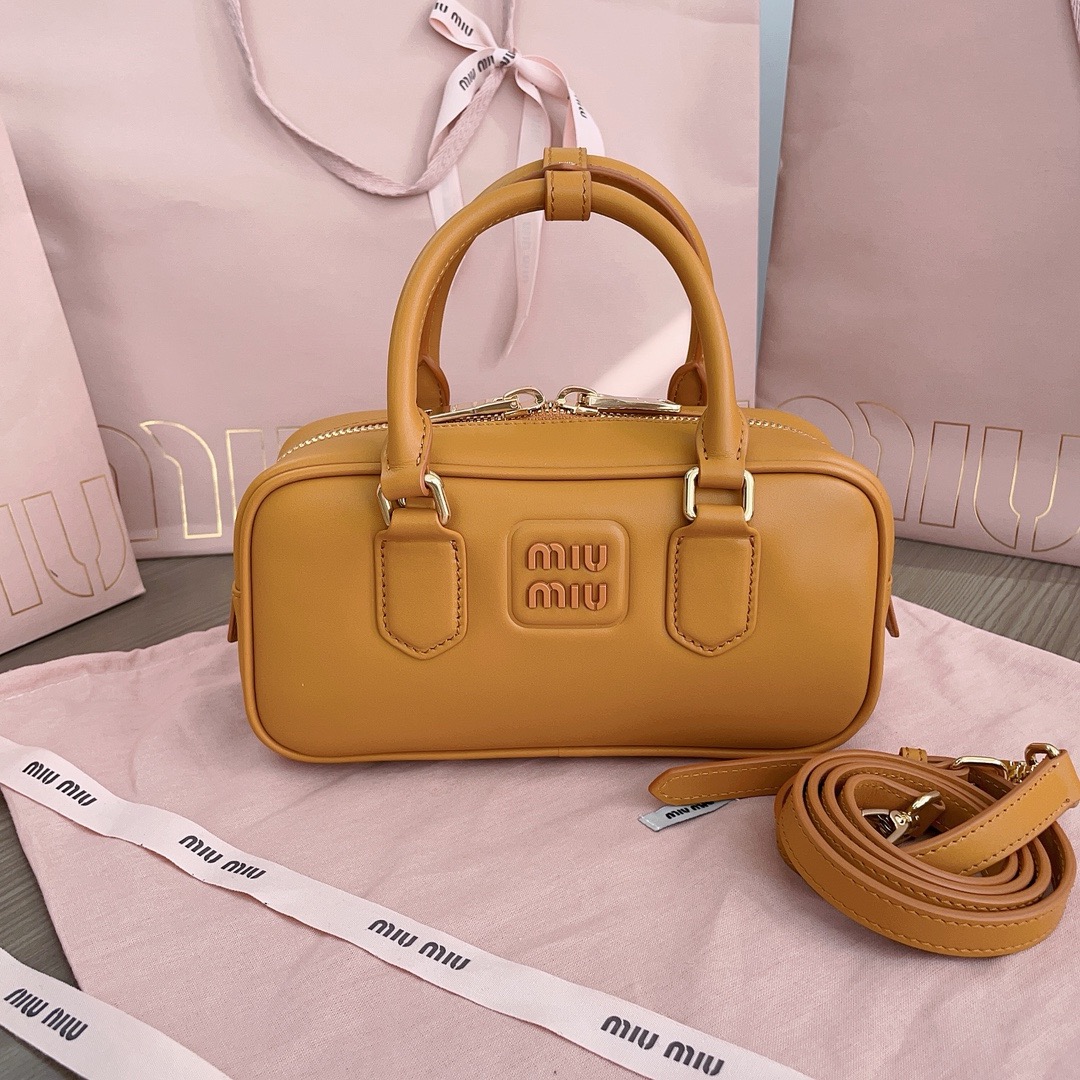 MIU MIU-Arcadie leather handbag