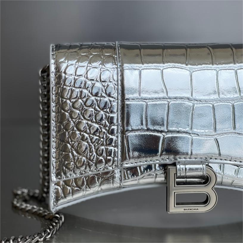 Balenciaga-HOURGLASS Chain Wallet