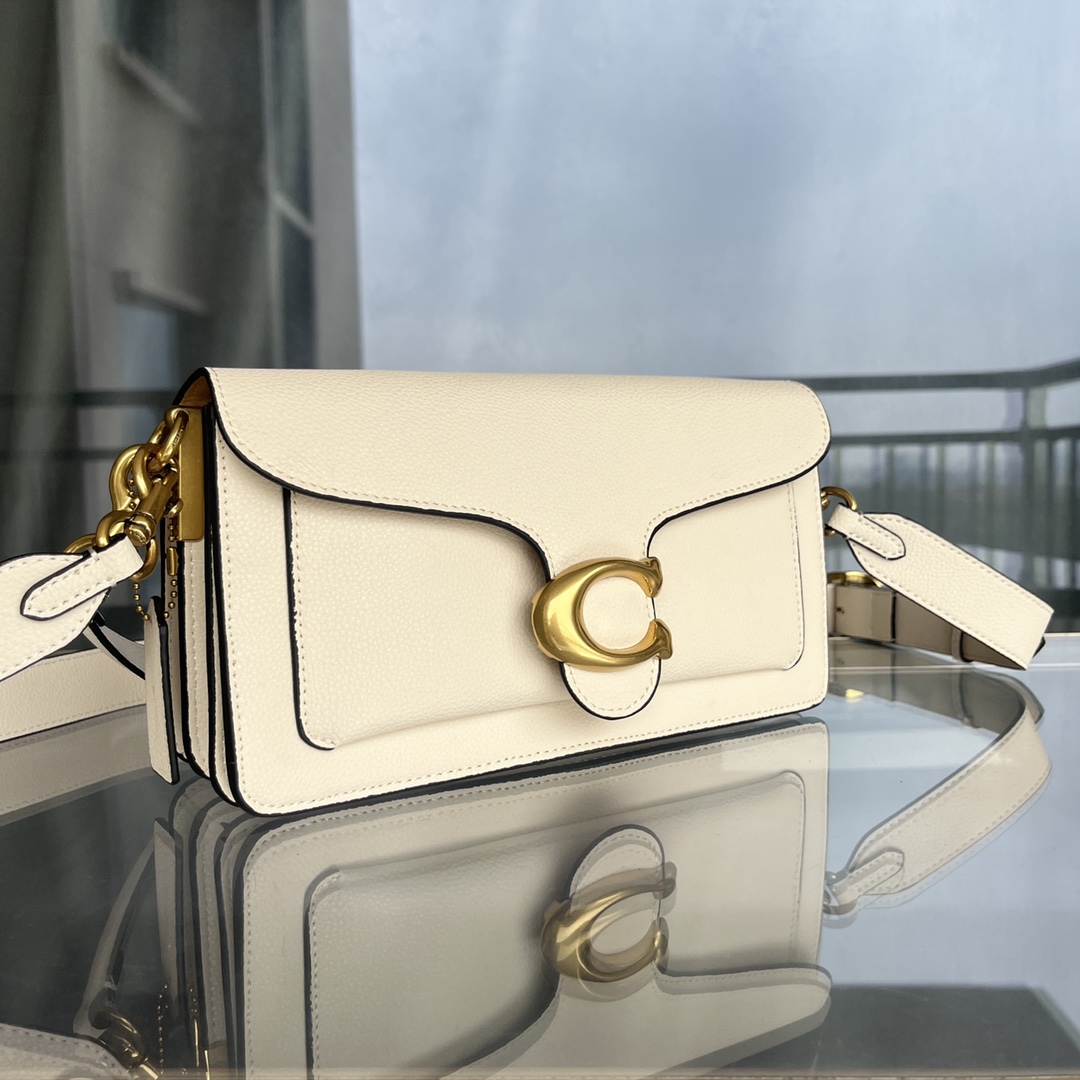 Coach-Tabby Full Leather Wine God Bag