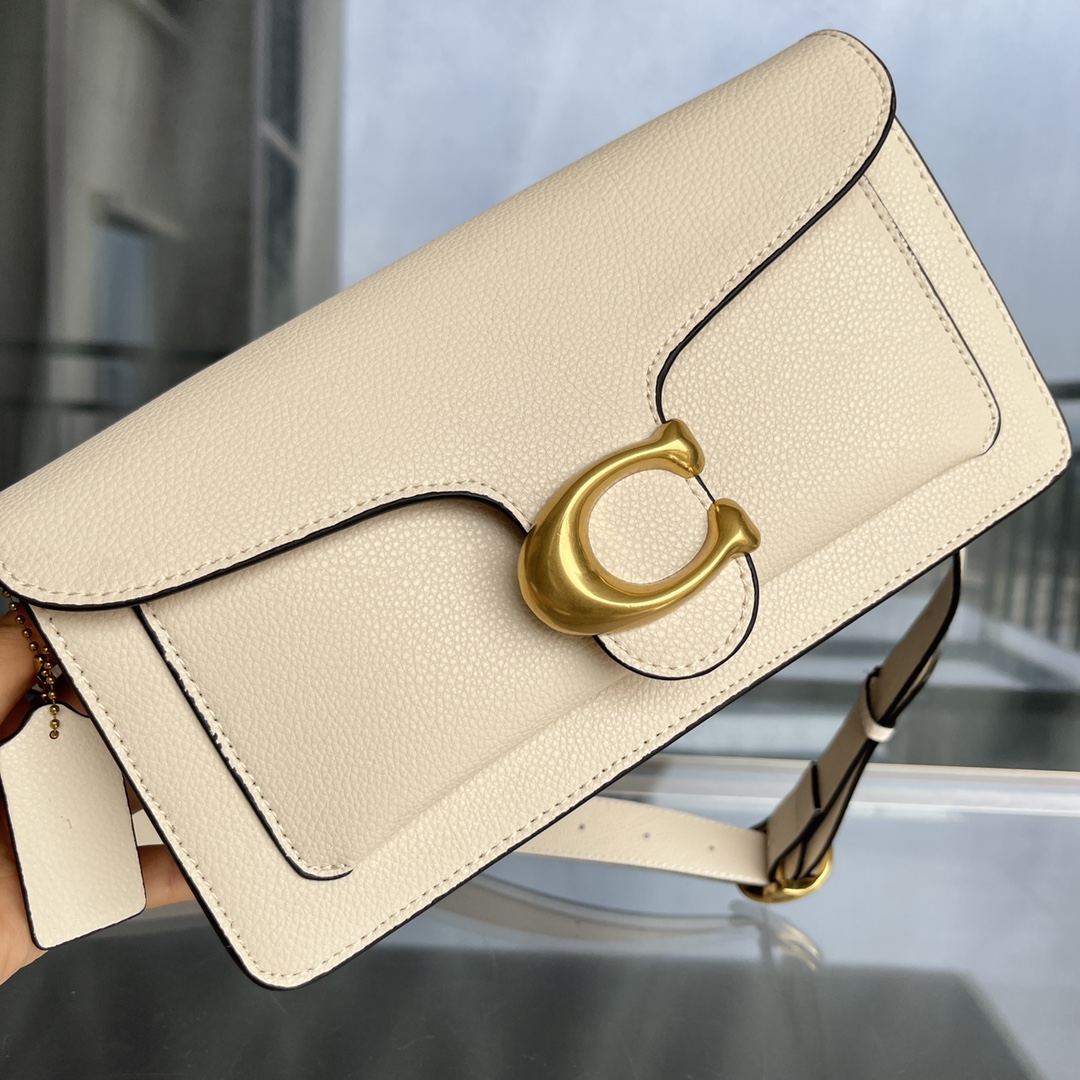 Coach-Tabby Full Leather Wine God Bag